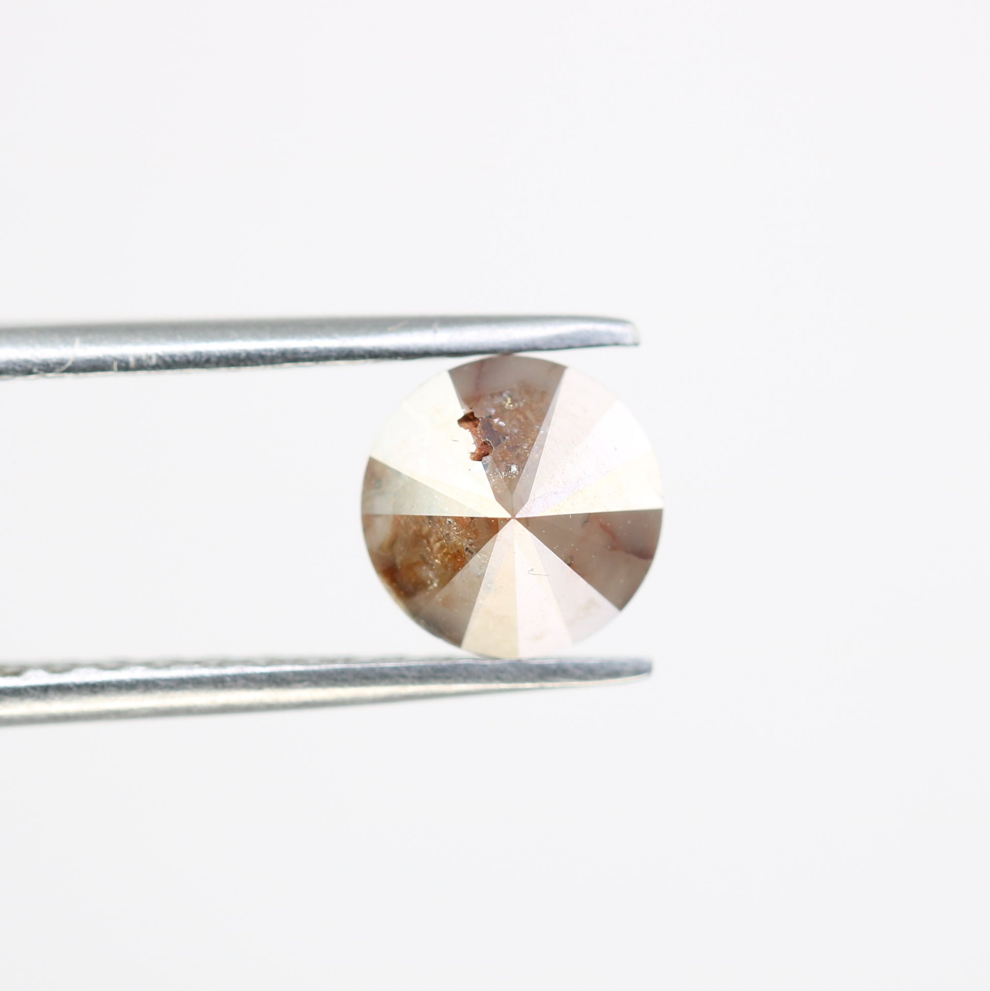 1.40 CT Peach Round Brilliant Cut Natural Diamond For Engagement Ring - JayKrishna Diamond