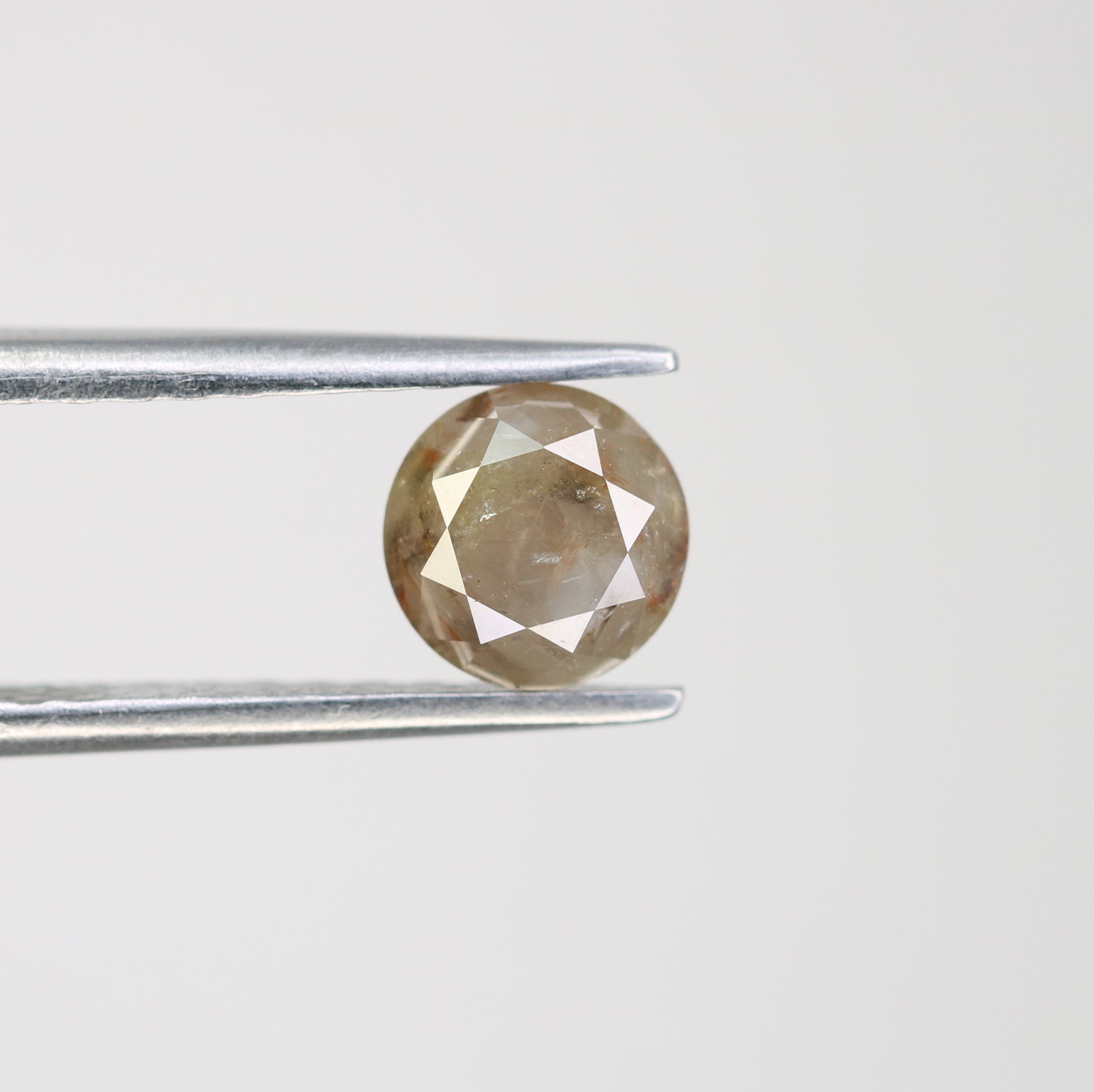 1.16 CT Round Brilliant Cut Grey Loose Diamond For Engagement Ring - JayKrishna Diamond