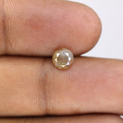 1.16 CT Round Brilliant Cut Grey Loose Diamond For Engagement Ring - JayKrishna Diamond
