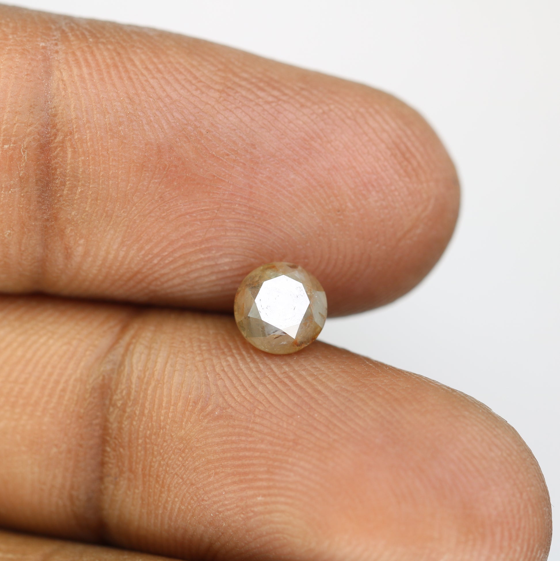 1.16 CT Round Brilliant Cut Grey Loose Diamond For Engagement Ring - JayKrishna Diamond