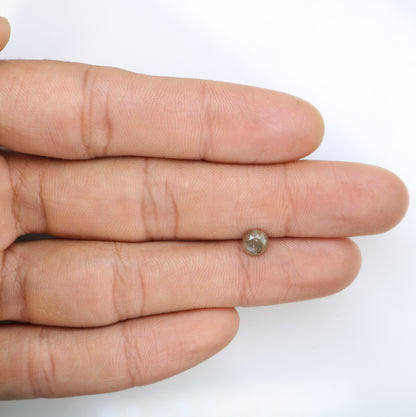 1.16 CT Round Brilliant Cut Grey Loose Diamond For Engagement Ring - JayKrishna Diamond