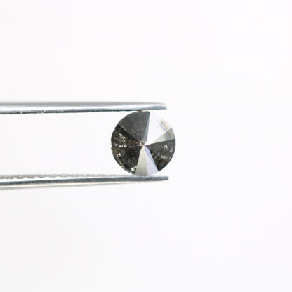 1.34 CT Salt And Pepper Loose Round Brilliant Cut Diamond For Galaxy Ring - JayKrishna Diamond