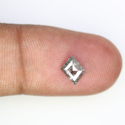 0.67 Carat Loose Geometric Shape Salt and Pepper Grey Diamond for Galaxy Ring - Unique Gemstone for Celestial-Inspired Jewelry Designs - JayKrishna Diamond