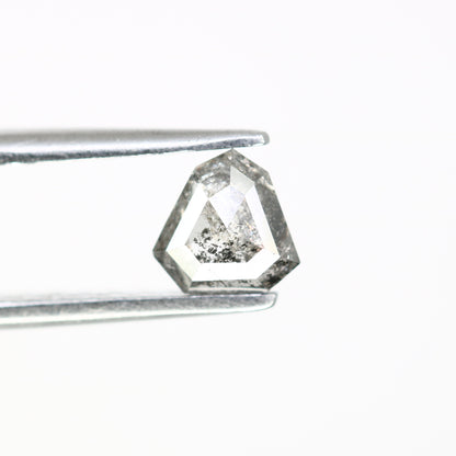 0.51 Carat Shield Shape Diamond 5 MM Loose Salt And Pepper Diamond For Wedding Ring - JayKrishna Diamond