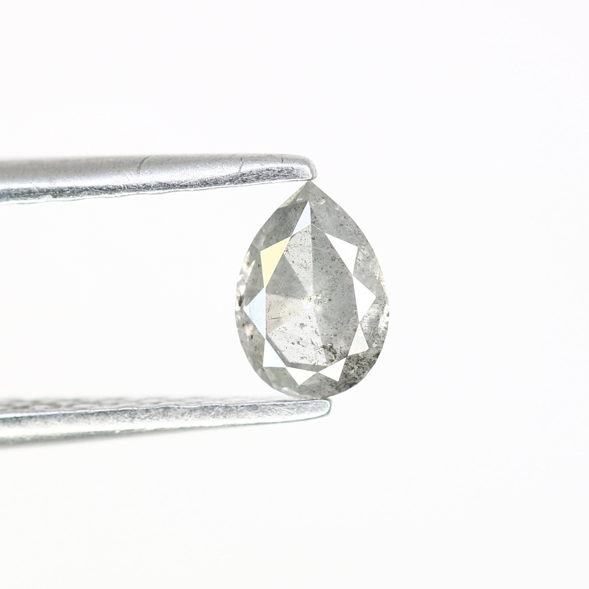 Unique 0.34 Carat Pear Shape Salt & Pepper Diamond | Perfect for Engagement Rings - JayKrishna Diamond