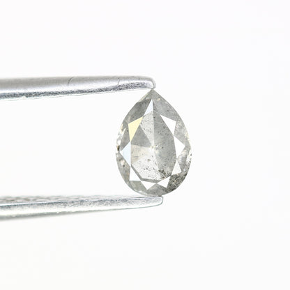 Unique 0.34 Carat Pear Shape Salt & Pepper Diamond | Perfect for Engagement Rings - JayKrishna Diamond