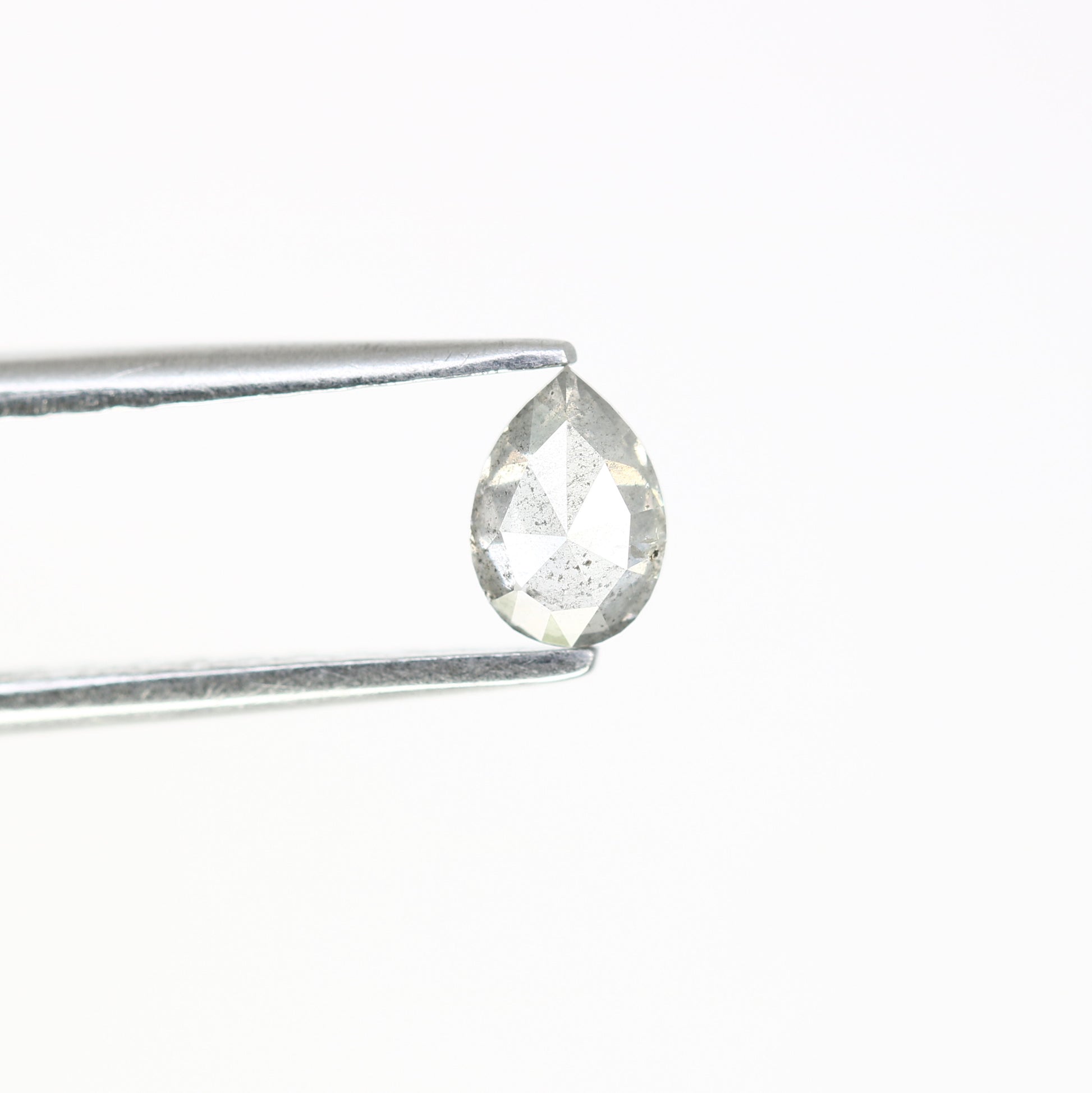 Unique 0.34 Carat Pear Shape Salt & Pepper Diamond | Perfect for Engagement Rings - JayKrishna Diamond