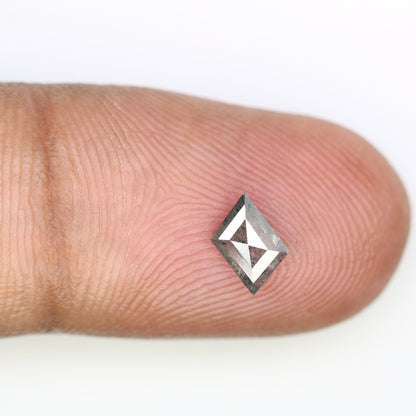 0.49 Ct Salt And Pepper Diamond Kite Shape Loose Diamond For Galaxy Diamond Ring - JayKrishna Diamond