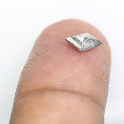 0.49 Ct Salt And Pepper Diamond Kite Shape Loose Diamond For Galaxy Diamond Ring - JayKrishna Diamond