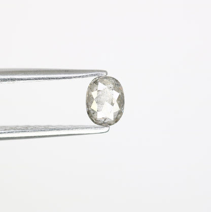 0.28 Carat Salt and Pepper Loose Oval Cut Diamond – Perfect for Galaxy Rings | Unique Salt and Pepper Oval Diamond - JayKrishna Diamond