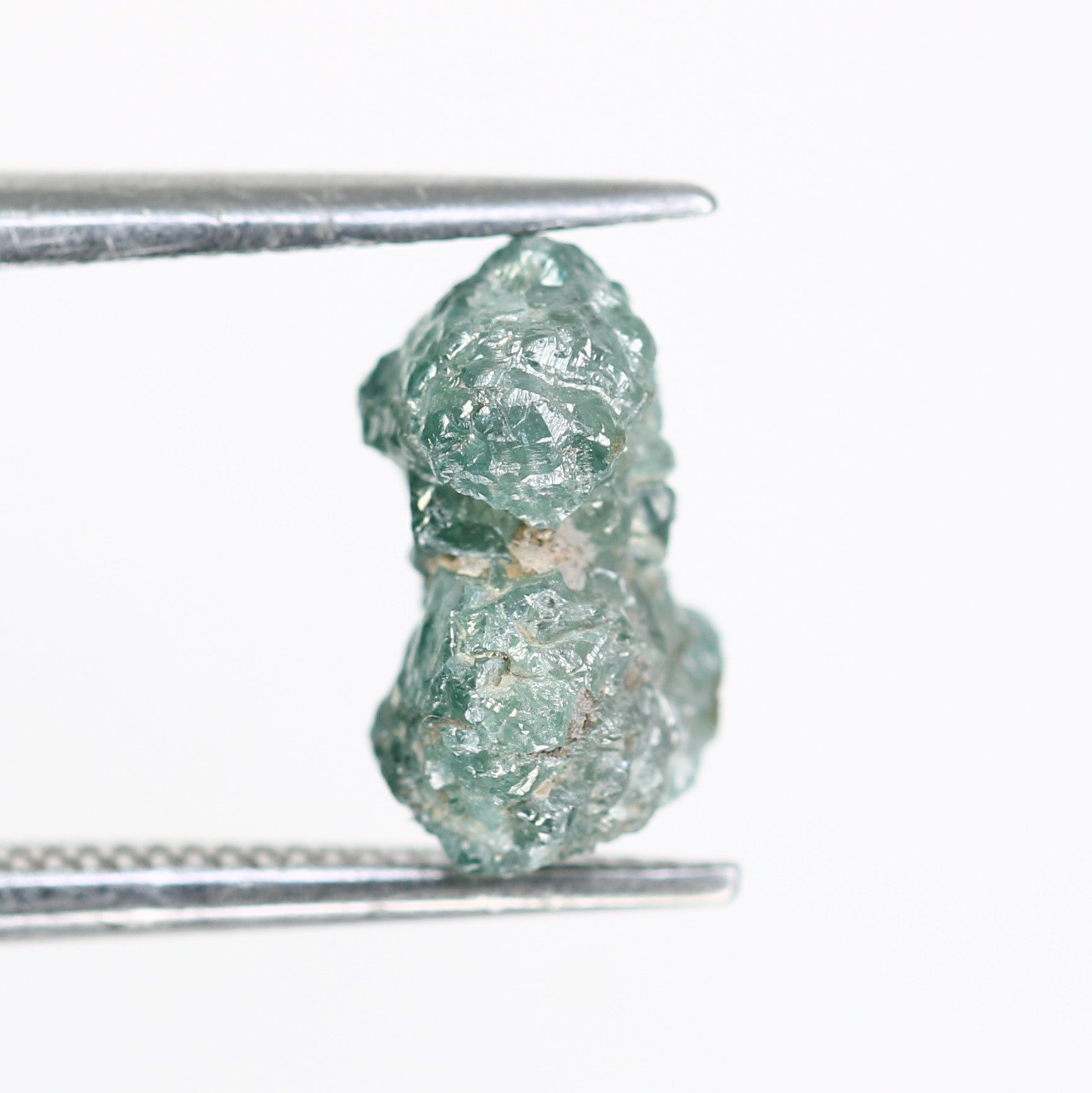 Uncut Irregular Shape 2.36 CT Blue Rough Raw Diamond For Statement Ring - JayKrishna Diamond