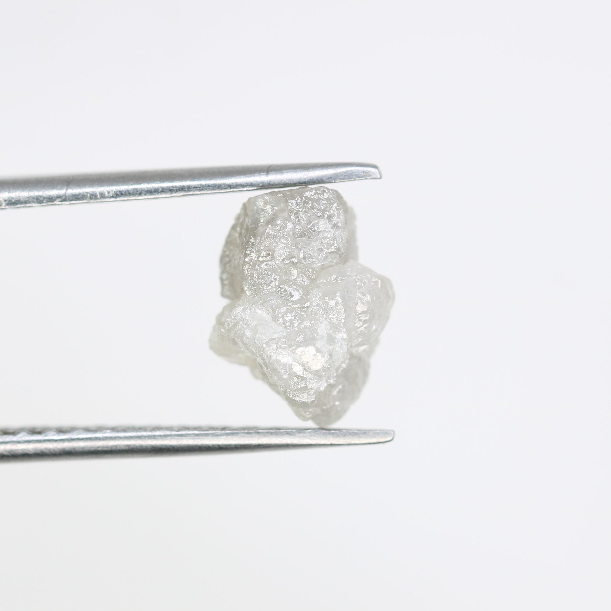 2.98 CT Rough White Irregular Cut Raw Natural Diamond For Engagement Ring - JayKrishna Diamond