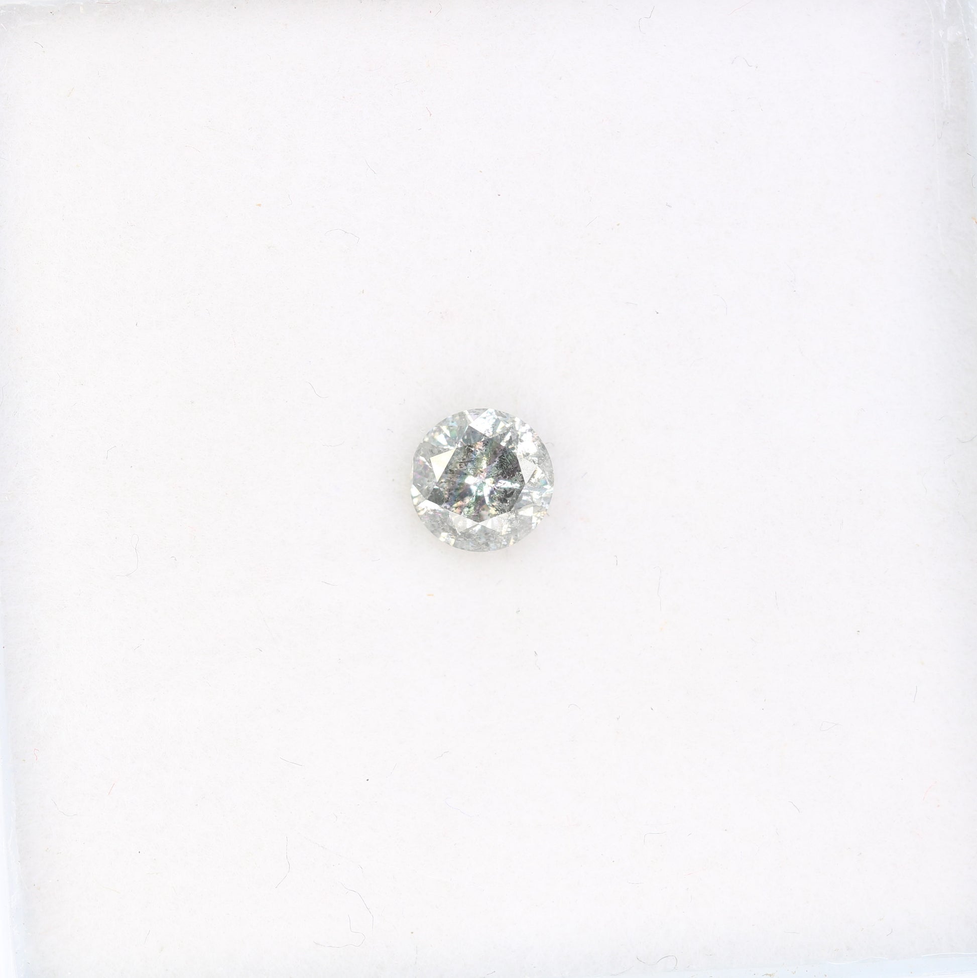 Salt And Pepper Diamond Ring 0.44 Carat Natural Round Brilliant Cut Diamond - JayKrishna Diamond
