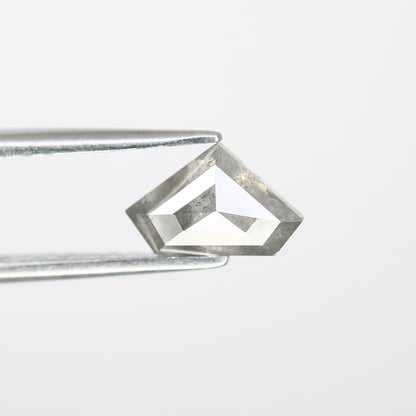 1.17 CT 5.50 MM Diamond Cut Salt And Pepper Diamond For Engagement Ring - JayKrishna Diamond