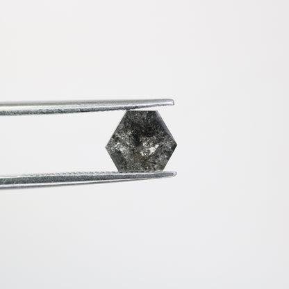 1.00 CT Salt And Pepper Natural Triangle Cut Diamond For Engagement Ring - JayKrishna Diamond