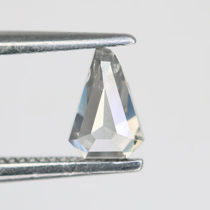 0.43 CT Triangle Shape Salt and Pepper Natural Diamond for Engagement Ring and Custom Artisan Jewelry - JayKrishna Diamond