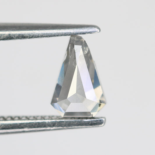 0.43 CT Triangle Shape Salt and Pepper Natural Diamond for Engagement Ring and Custom Artisan Jewelry - JayKrishna Diamond
