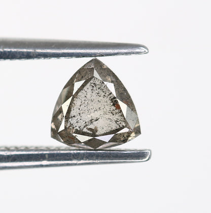 0.42 CT Loose Fancy Triangle Shape Salt and Pepper Diamond for Galaxy Ring and Artisan Jewelry Design - JayKrishna Diamond