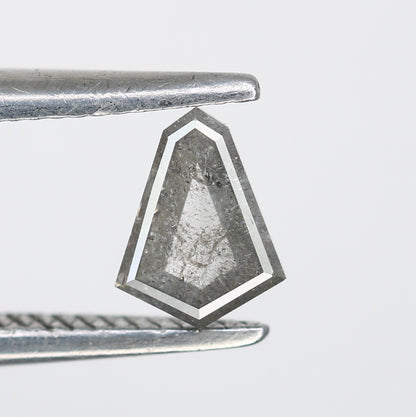 0.27 Carat Loose Kite Shape Natural Salt and Pepper Diamond – Perfect for Galaxy Rings | Unique Salt and Pepper Diamond Jewelry - JayKrishna Diamond