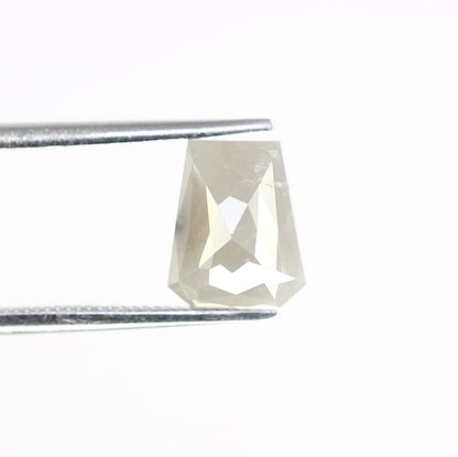 2.78 CT Geometric Shape Grey 8.50 MM Natural Diamond For Engagement Ring - JayKrishna Diamond