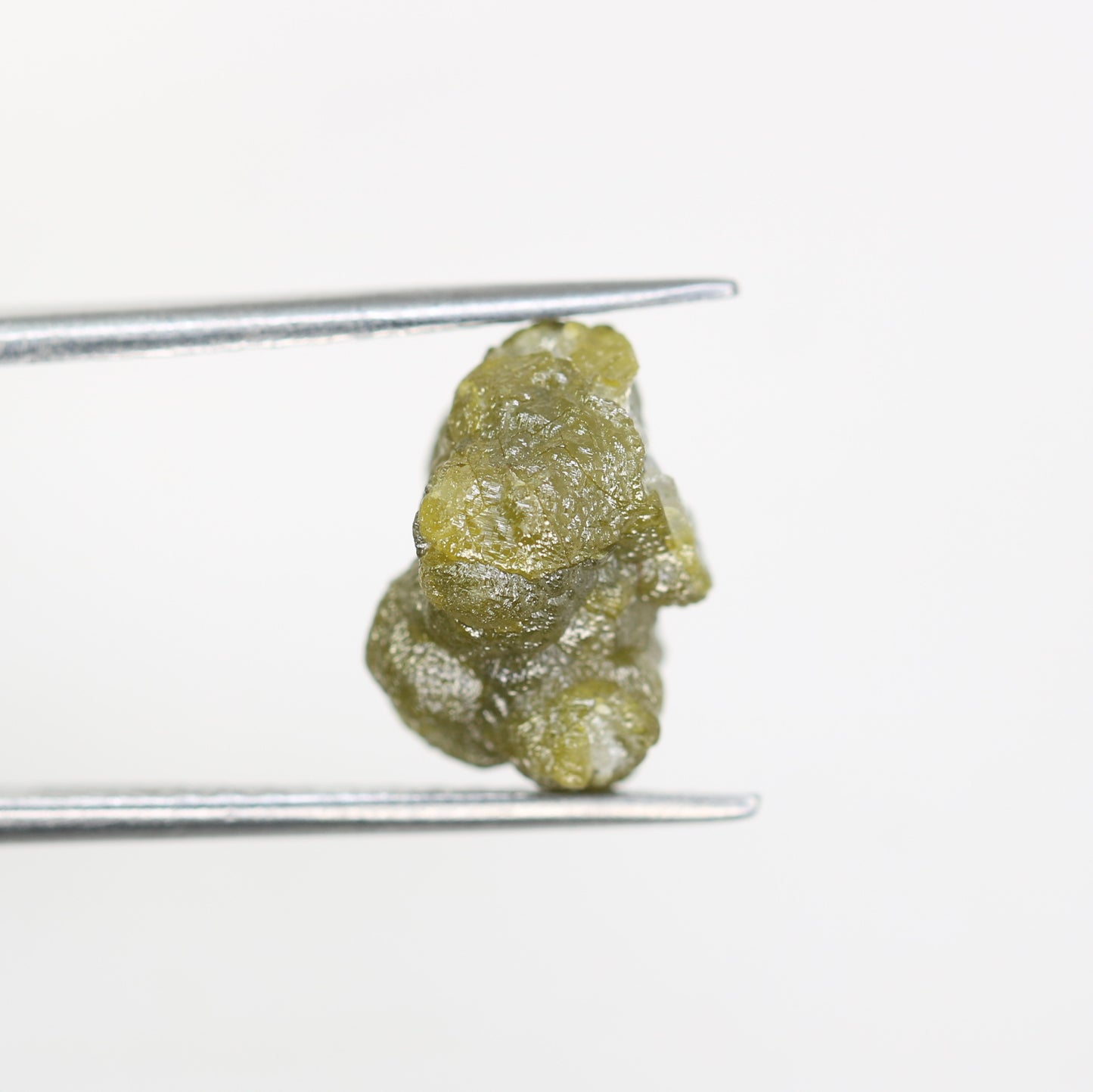 7.09 CT Greenish Rough Irregular Cut Raw Diamond For Engagement Ring - JayKrishna Diamond