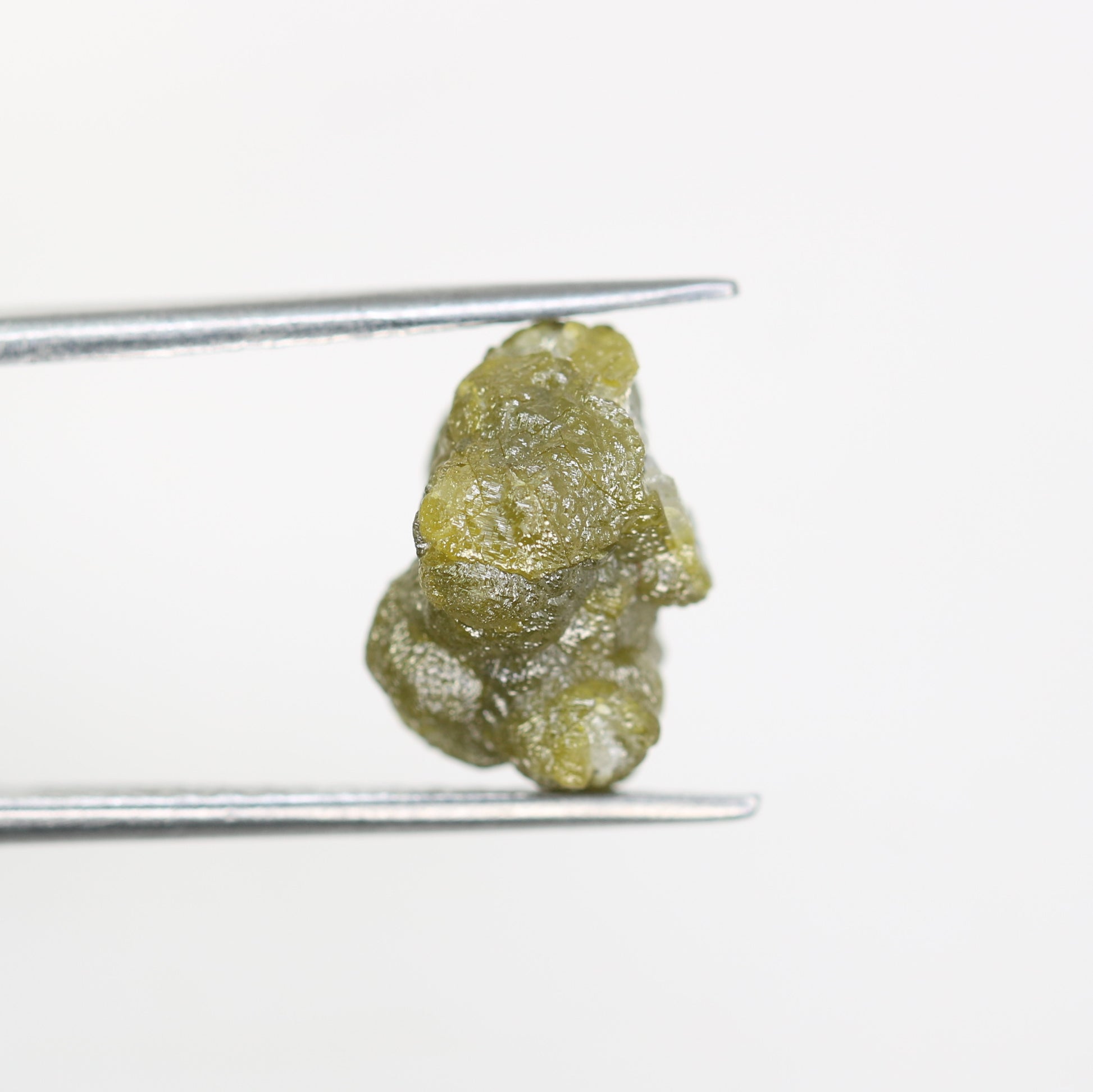 7.09 CT Greenish Rough Irregular Cut Raw Diamond For Engagement Ring - JayKrishna Diamond