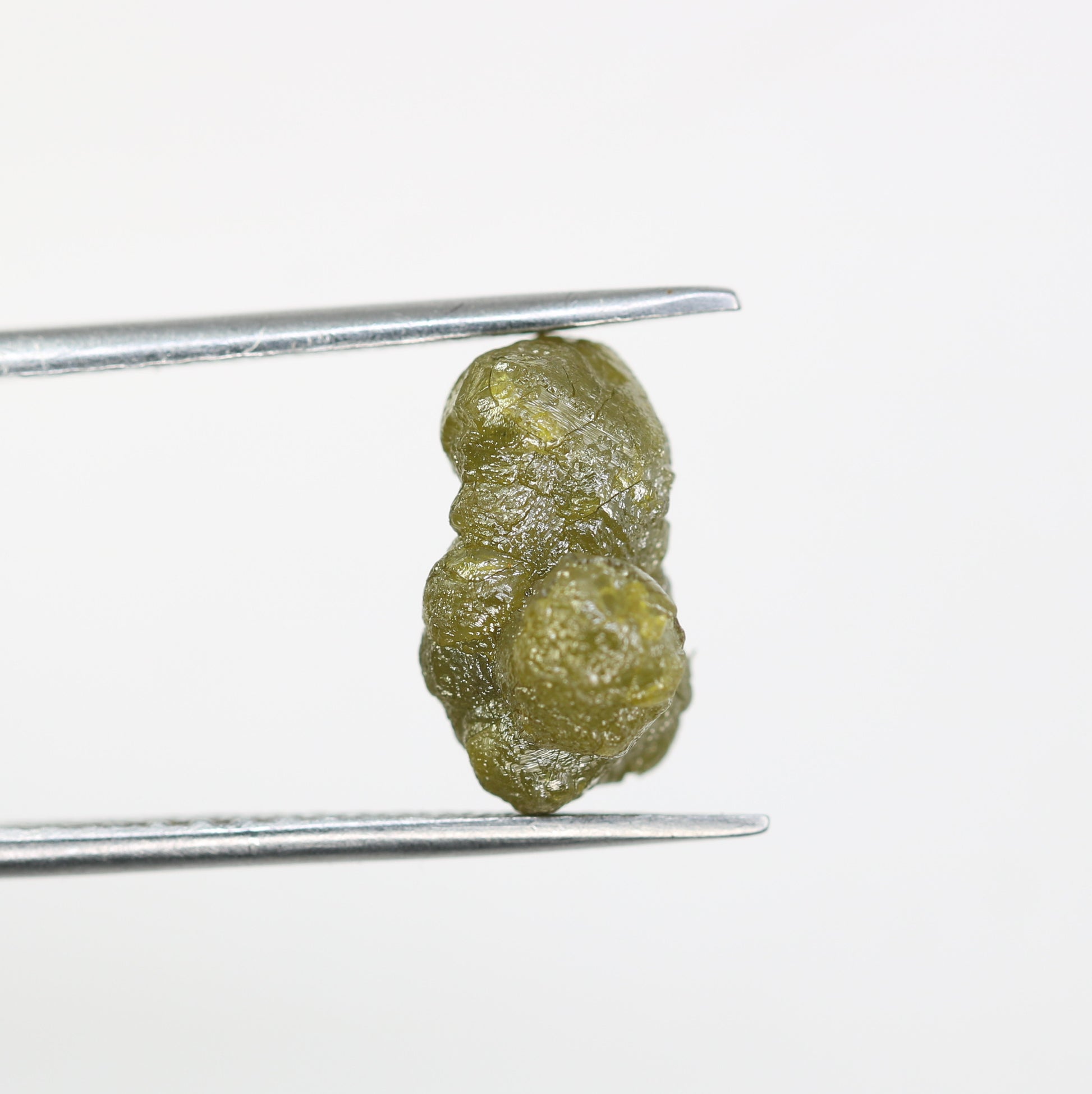 5.74 CT Uncut Raw Greenish Rough Diamond For Engagement Ring - JayKrishna Diamond