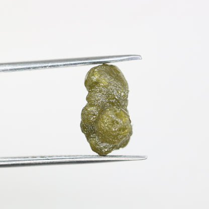 5.74 CT Uncut Raw Greenish Rough Diamond For Engagement Ring - JayKrishna Diamond