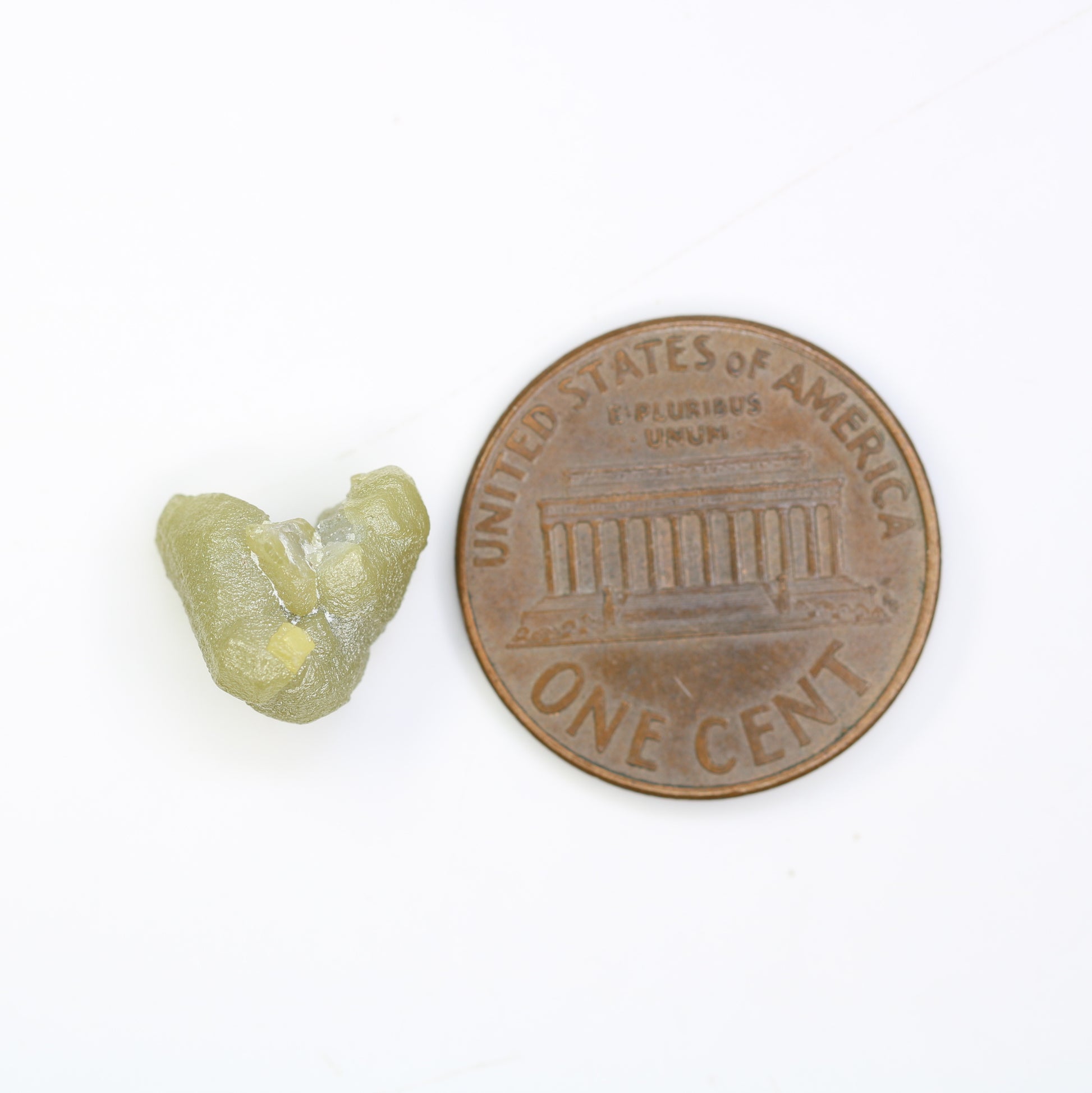 4.75 CT Raw Greenish Rough Uncut Diamond For Engagement Ring - JayKrishna Diamond