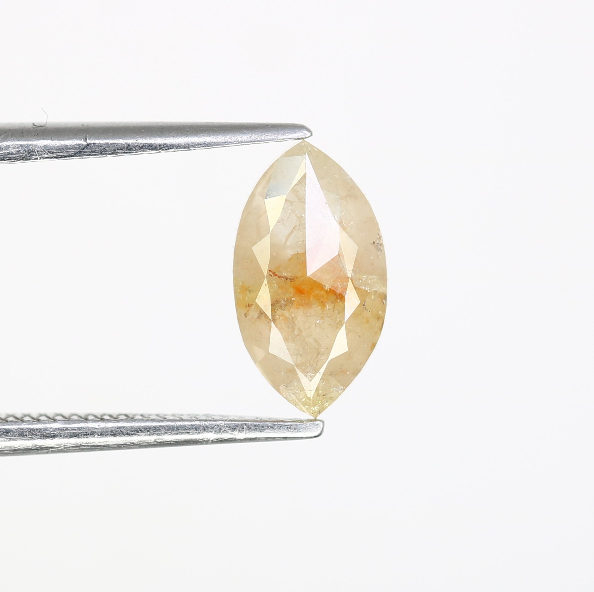0.87 CT Marquise Shape 9.10 MM Loose Natural Grey Diamond For Engagement Ring - JayKrishna Diamond