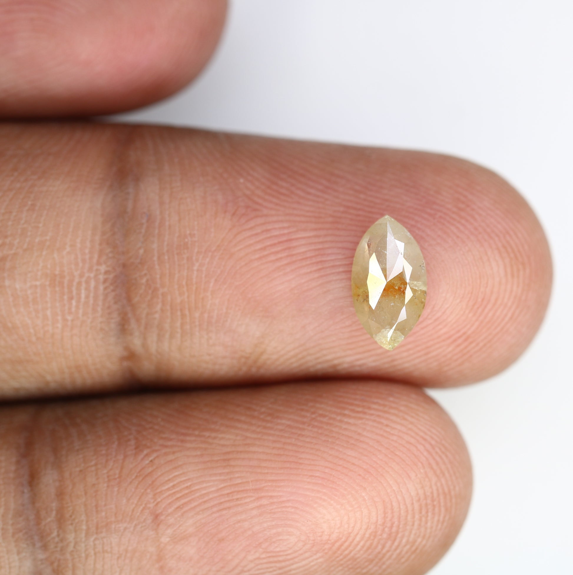 0.87 CT Marquise Shape 9.10 MM Loose Natural Grey Diamond For Engagement Ring - JayKrishna Diamond