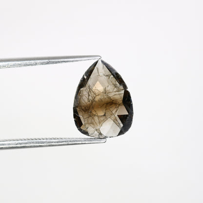 1.74 Carat 11.20 MM Pear Cut Fancy Brown Color Diamond For Engagement Ring - JayKrishna Diamond