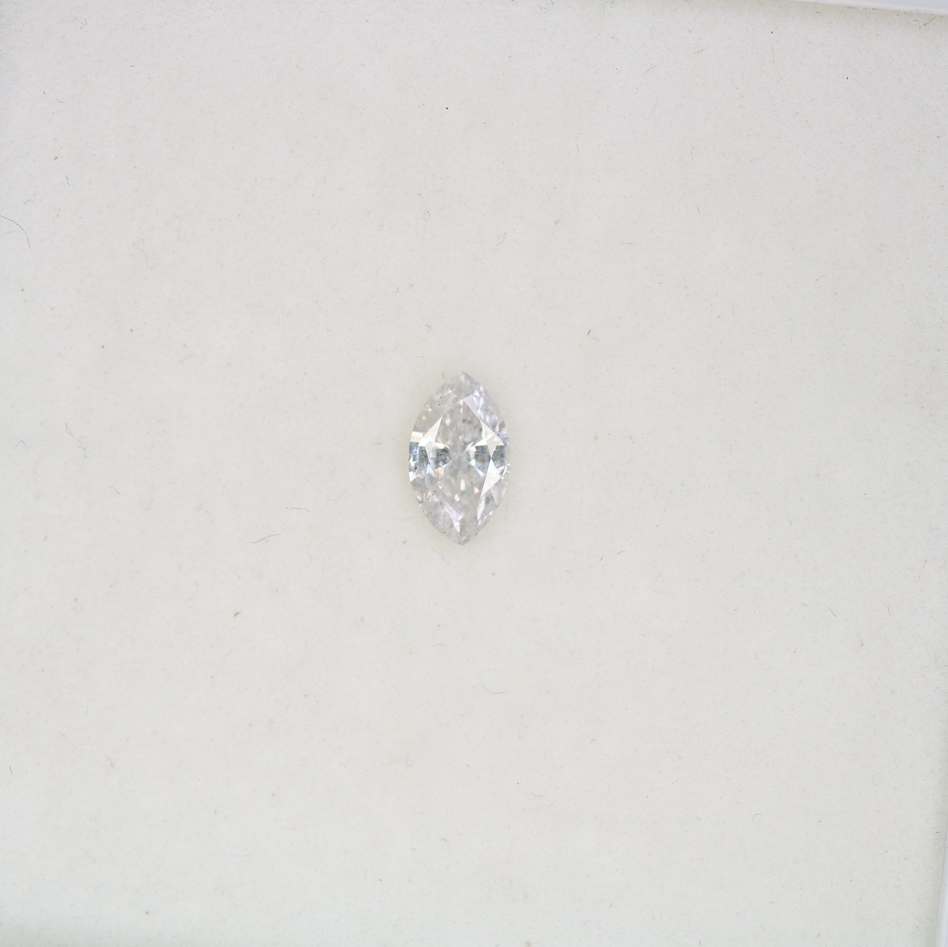 0.39 CT Marquise Shape Salt and Pepper Diamond for Custom Engagement Rings, Unique Fine Jewelry & Elegant Bridal Jewelry - JayKrishna Diamond