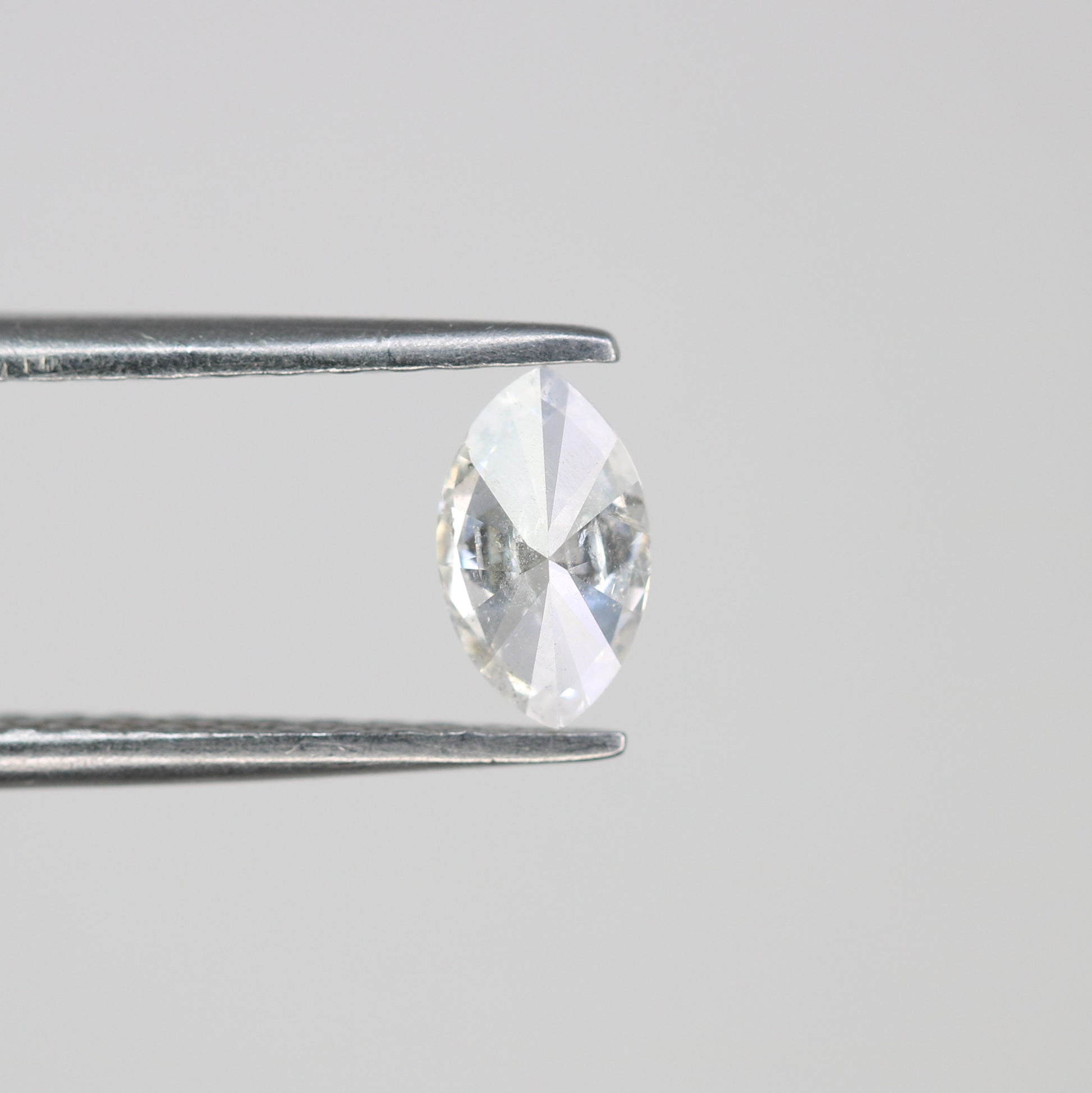 0.39 CT Marquise Shape Salt and Pepper Diamond for Custom Engagement Rings, Unique Fine Jewelry & Elegant Bridal Jewelry - JayKrishna Diamond