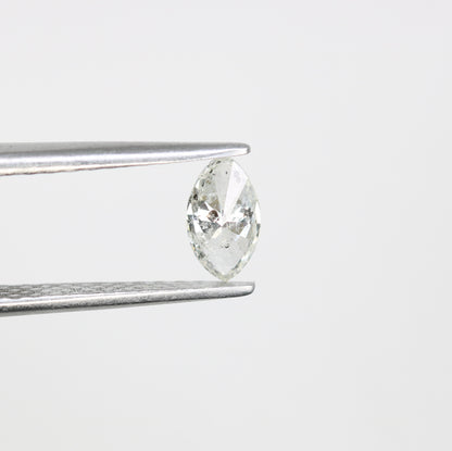 Unique 0.40 CT Marquise Cut Salt & Pepper Diamond | Perfect for Engagement Rings - JayKrishna Diamond