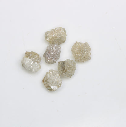 4.70 CT Grey Rough Irregular Cut Diamond For Engagement Ring - JayKrishna Diamond