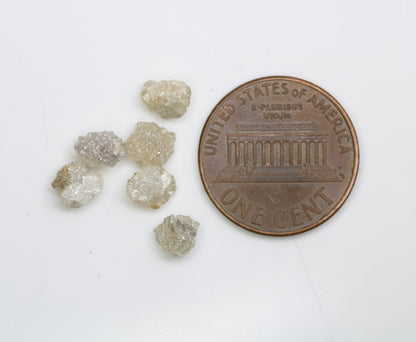4.70 CT Grey Rough Irregular Cut Diamond For Engagement Ring - JayKrishna Diamond