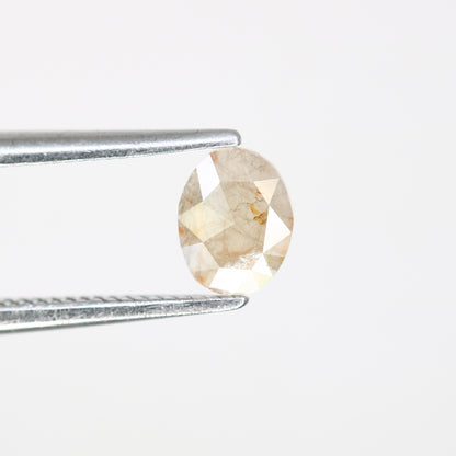 0.25 CT Oval Cut 5.50 MM Loose Grey Natural Diamond – Ideal for Engagement Rings | Elegant Grey Diamond Jewelry - JayKrishna Diamond
