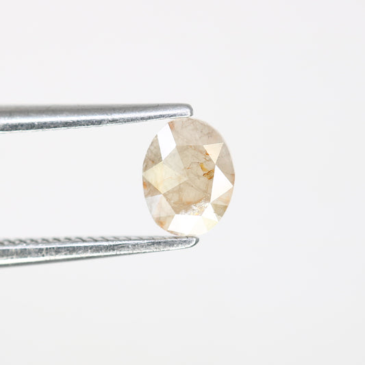 0.25 CT Oval Cut 5.50 MM Loose Grey Natural Diamond – Ideal for Engagement Rings | Elegant Grey Diamond Jewelry - JayKrishna Diamond