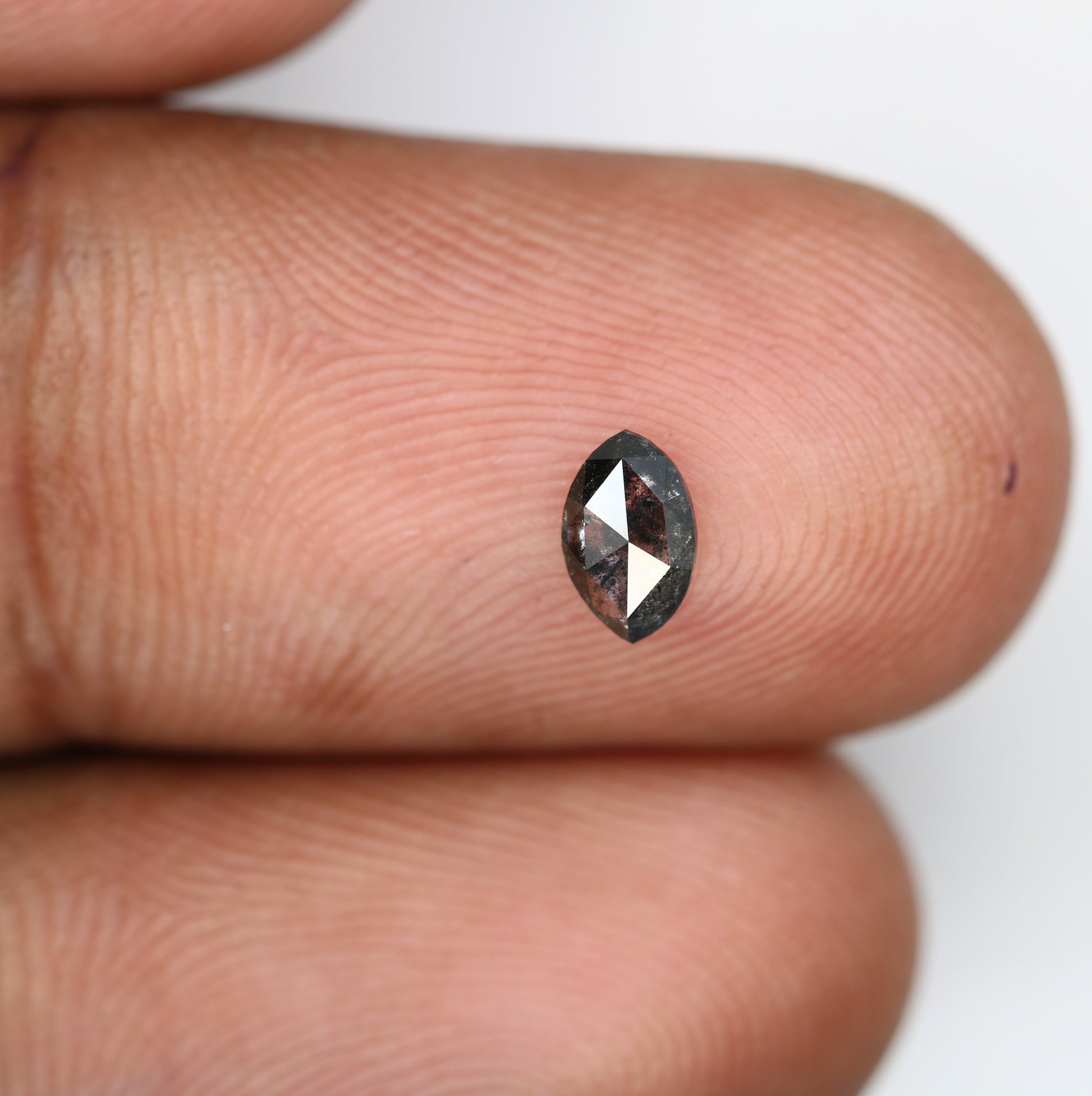 0.32 Carat Loose Marquise Cut Salt and Pepper Diamond – Perfect for Galaxy Rings | Unique Marquise Shape Salt and Pepper Diamond - JayKrishna Diamond