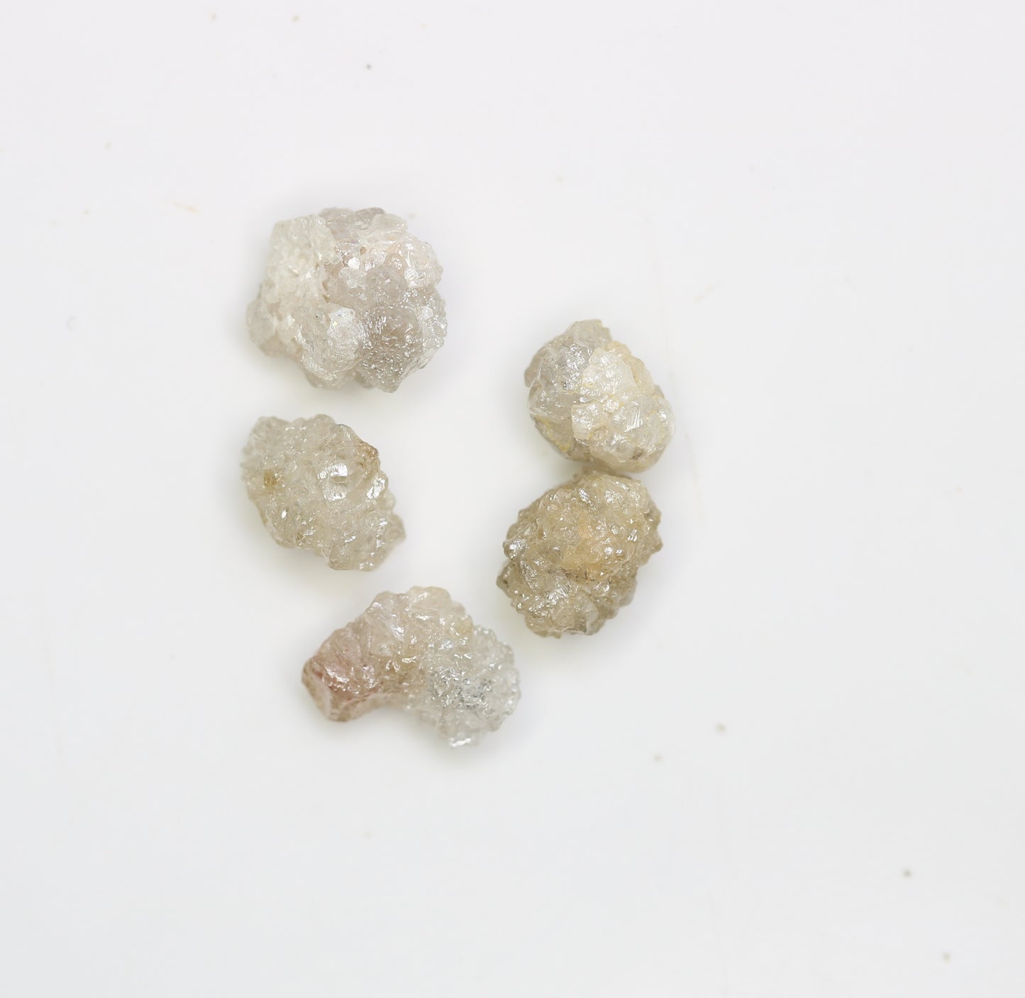3.81 CT Irregular Cut Grey Rough Diamond For Engagement Ring - JayKrishna Diamond