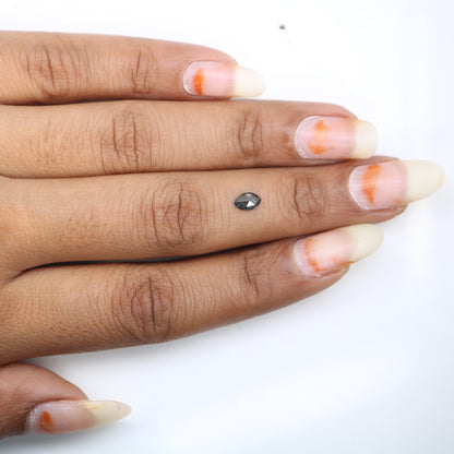 0.32 Carat Loose Marquise Cut Salt and Pepper Diamond – Perfect for Galaxy Rings | Unique Marquise Shape Salt and Pepper Diamond - JayKrishna Diamond