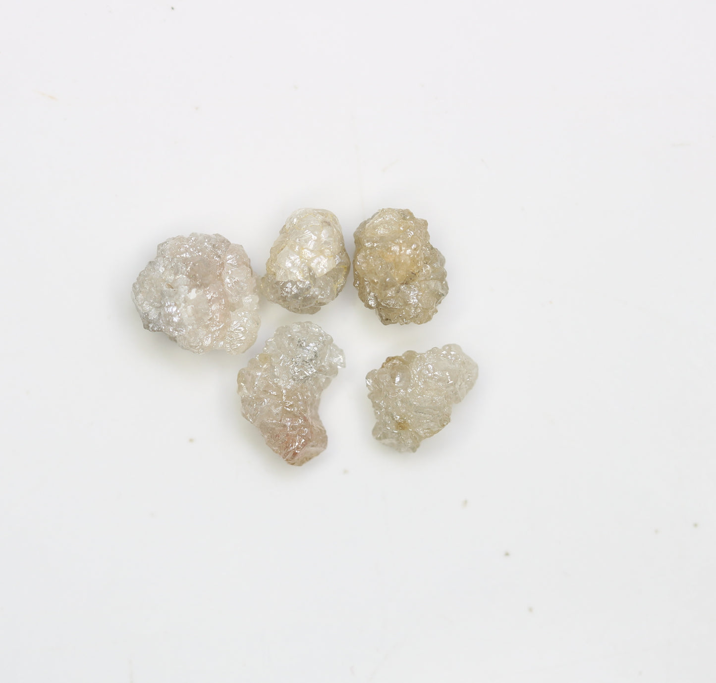 3.81 CT Irregular Cut Grey Rough Diamond For Engagement Ring - JayKrishna Diamond