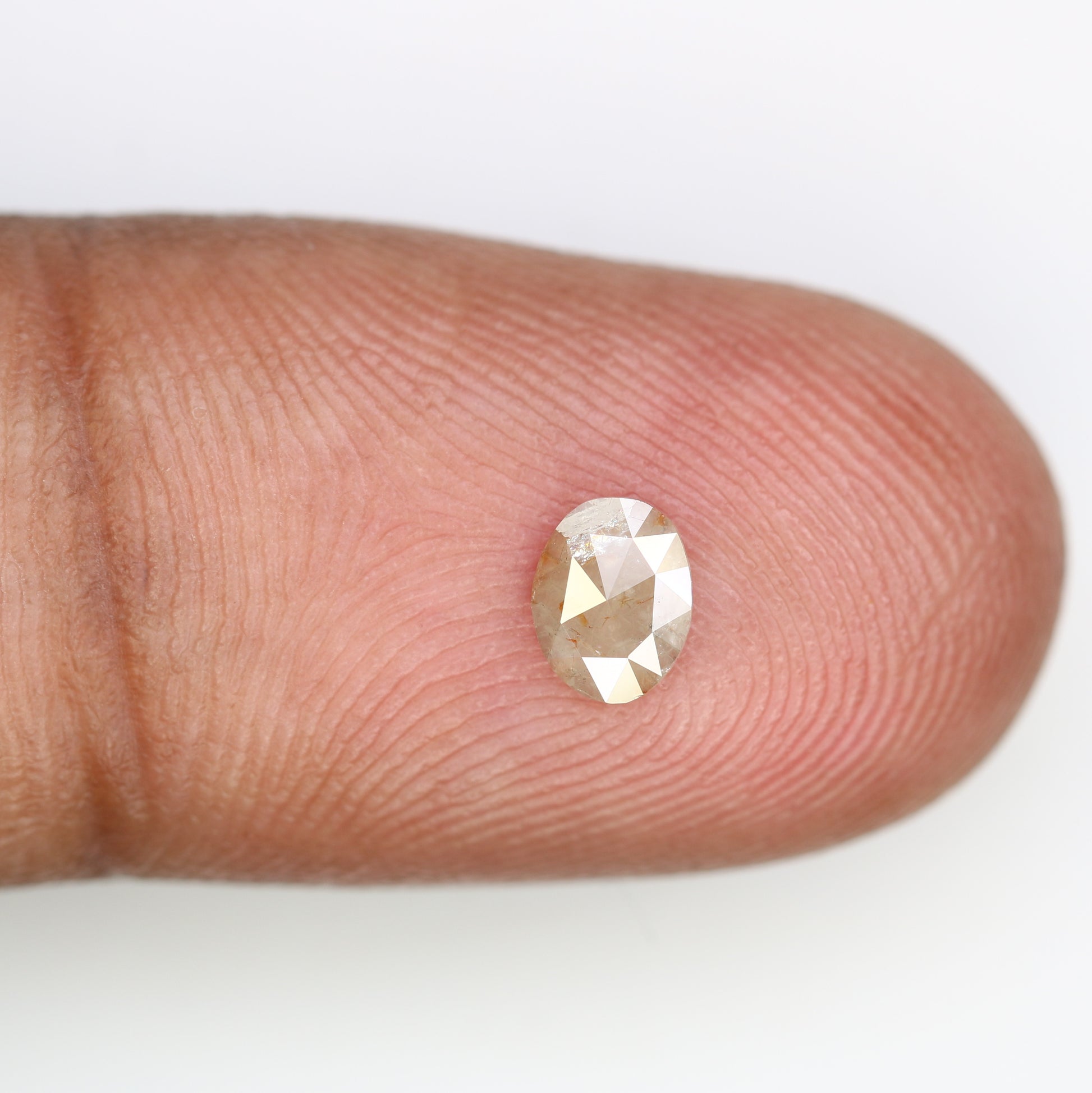0.25 CT Oval Cut 5.50 MM Loose Grey Natural Diamond – Ideal for Engagement Rings | Elegant Grey Diamond Jewelry - JayKrishna Diamond
