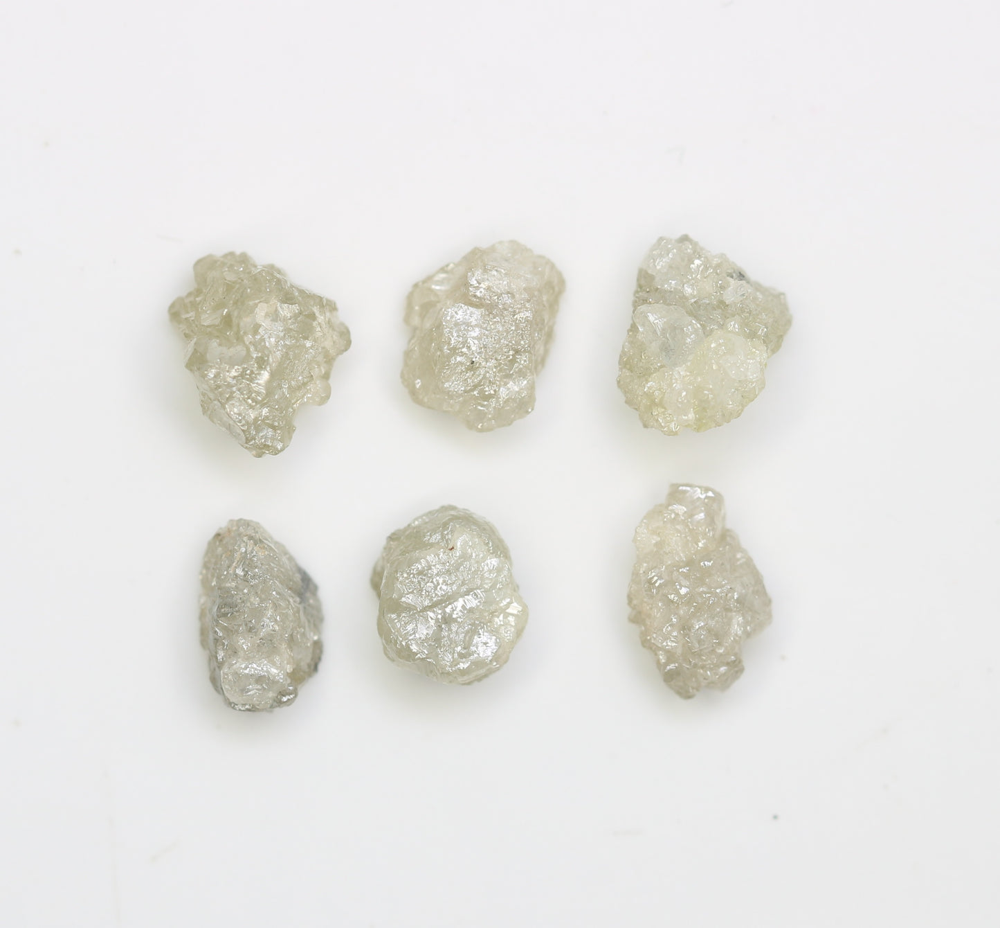 4.29 CT Rough Irregular Cut Grey Diamond For Engagement Ring - JayKrishna Diamond