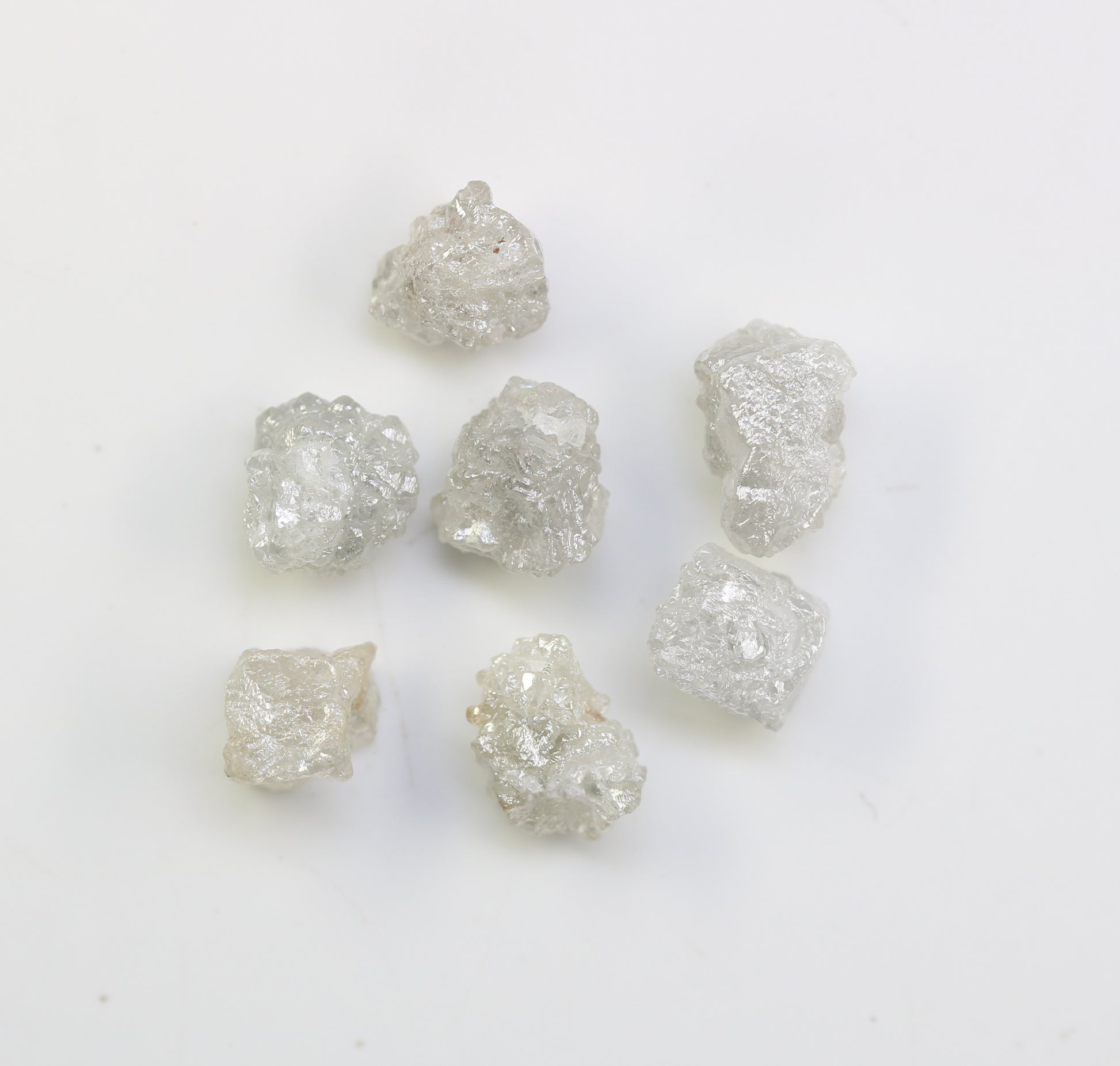 5.45 CT Irregular Cut Grey  Rough Diamond For Engagement Ring - JayKrishna Diamond
