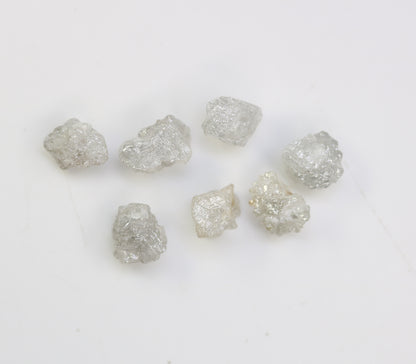 5.45 CT Irregular Cut Grey  Rough Diamond For Engagement Ring - JayKrishna Diamond