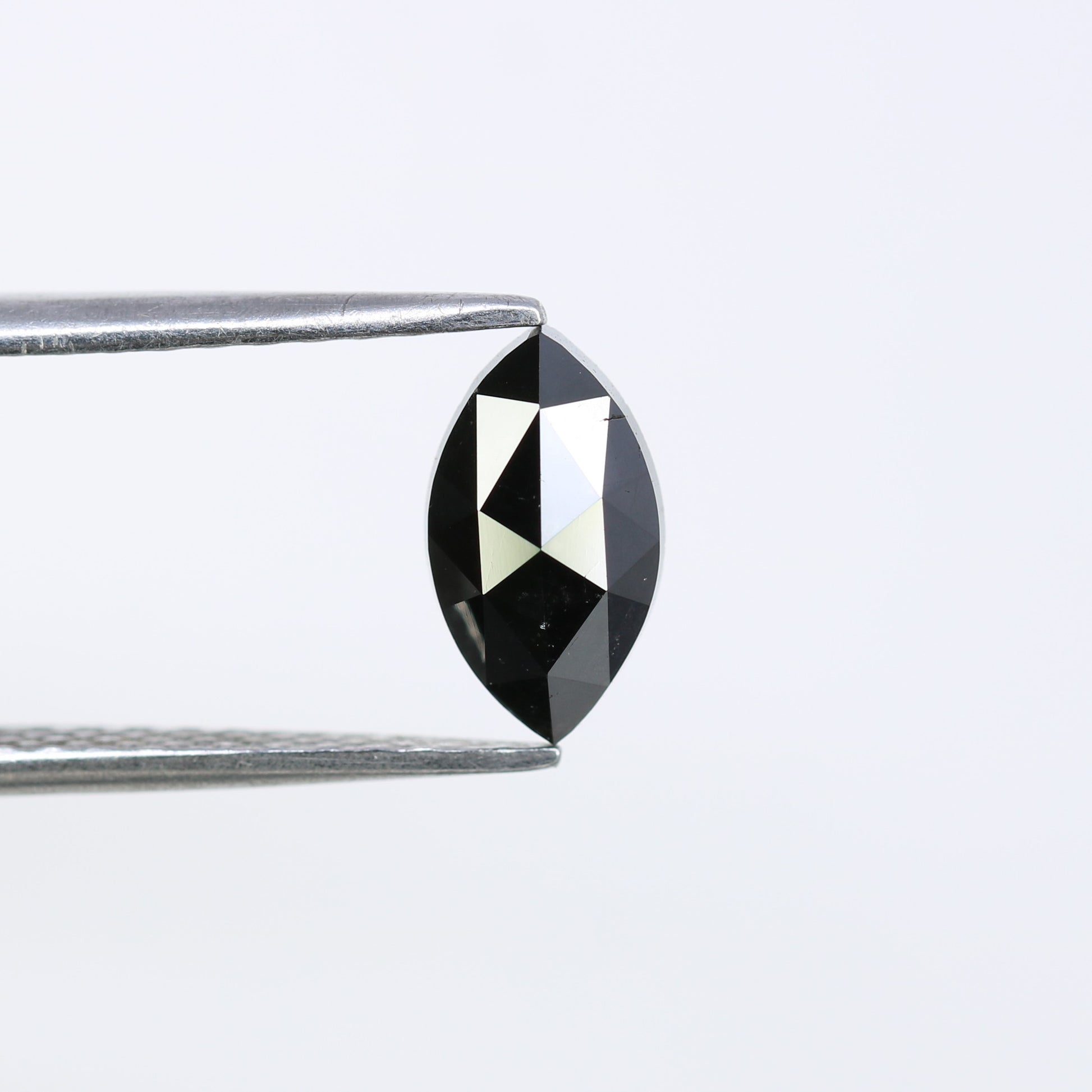 1.03 CT Marquise Shape Loose Natural Black Diamond For Engagement Ring - JayKrishna Diamond