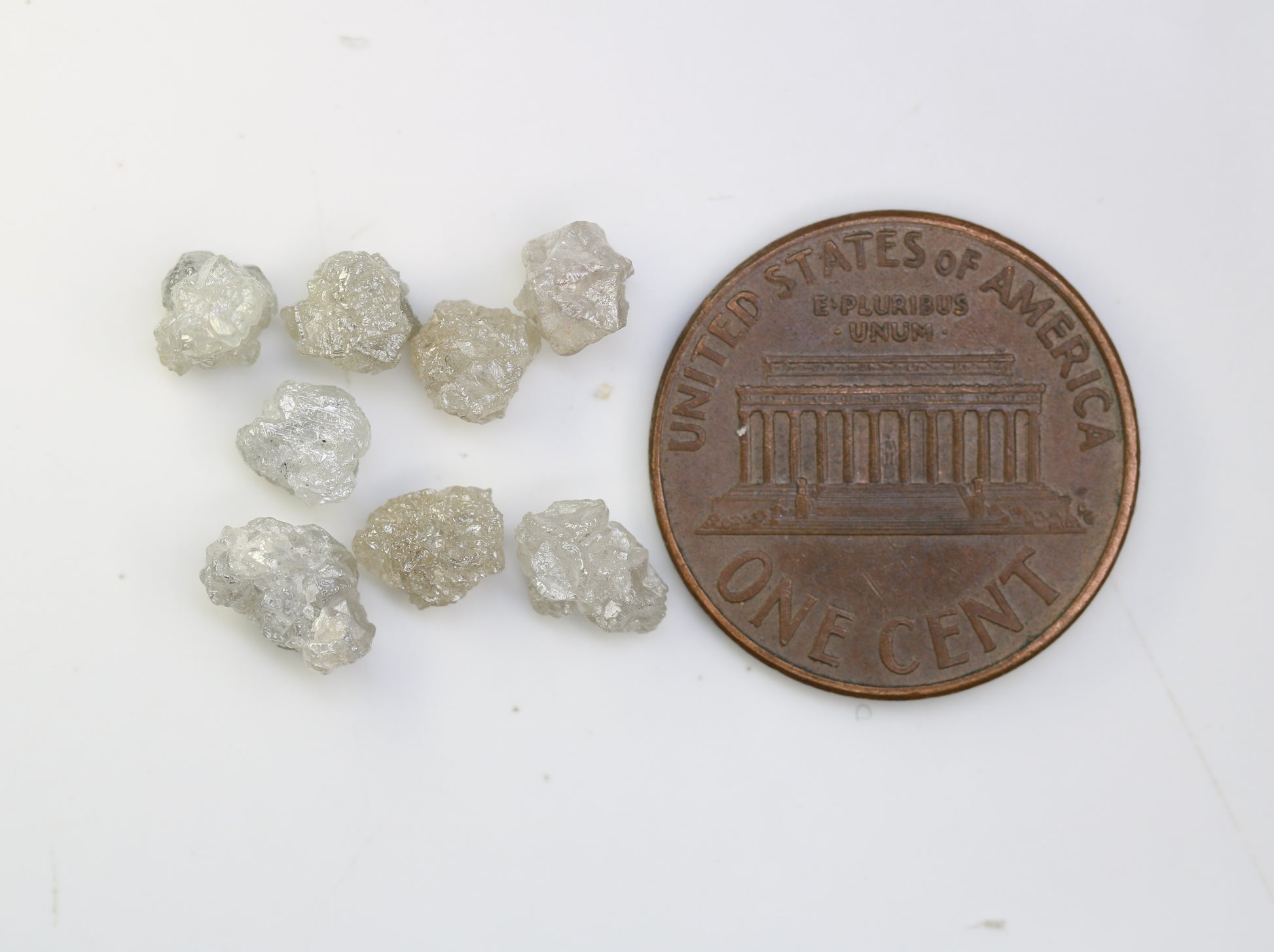 5.76 CT Uncut Grey  Rough Diamond For Engagement Ring - JayKrishna Diamond