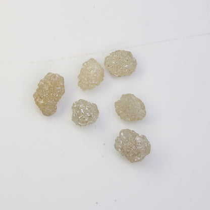 3.40 CT Raw Rough Uncut Grey Diamond For Engagement Ring - JayKrishna Diamond